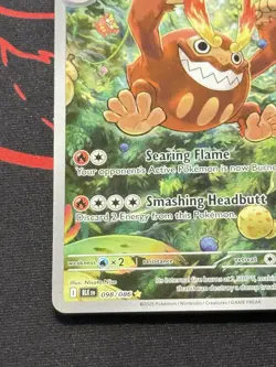 Darmanitan 098/086 Full Art Holo Pokemon Sv Black Bolt English Near Mint - Image 5