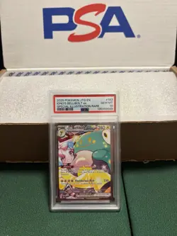 Pokemon TCG: Iono’s Bellibolt Ex #183/159 SIR Journey Together PSA 10 Gem Mint - Image 1