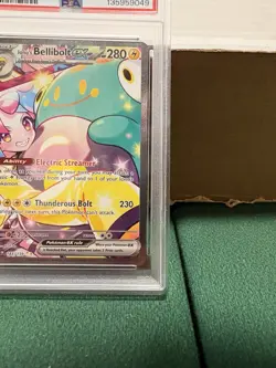 Pokemon TCG: Iono’s Bellibolt Ex #183/159 SIR Journey Together PSA 10 Gem Mint - Image 4