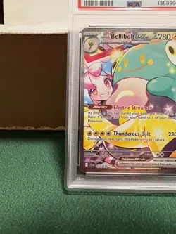 Pokemon TCG: Iono’s Bellibolt Ex #183/159 SIR Journey Together PSA 10 Gem Mint - Image 5