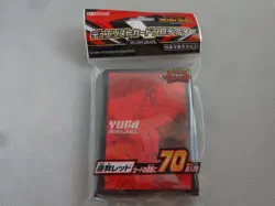 New Konami Yugioh Rush Duel "YUGA Red" & "LUKE Blue" Set 70Pcs Card Sleeve Japan - Image 3