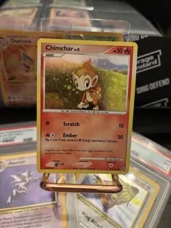 Chimchar - (Cosmos Holo) 076/130 Miscellaneous Cards & Products Holo SWIRL - Image 1
