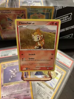 Chimchar - (Cosmos Holo) 076/130 Miscellaneous Cards & Products Holo SWIRL - Image 4