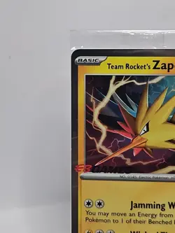 Sealed Team Rockets Zapdos 070/182 EB Games Stamped Promo Pokemon Card - Image 2