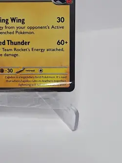 Sealed Team Rockets Zapdos 070/182 EB Games Stamped Promo Pokemon Card - Image 4