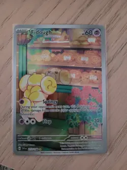 Fidough 213/198 Scarlet & Violet Holo Illustration Card Near Mint Condition - Image 1