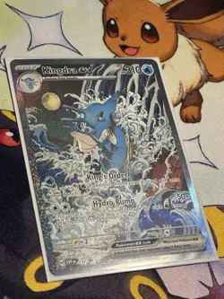 Kingdra EX 131 Pokemon TCG Scarlet & Violet Shrouded Fable SIR - Image 2