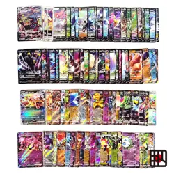 Pokemon Card Bulk Lot 100 V ex VMAX VSTAR NM-LP No Dupes Japanese US Stock 659 - Image 1