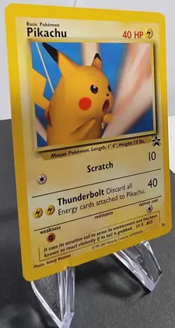 Pikachu (SNAP) #26 WoTC Black Star Promo Pokemon - Image 2