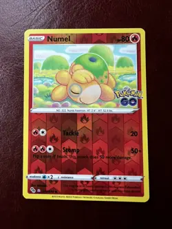 x3 Ditto Peelable - Spinarak 006 + Numel 013 + Bidoof 059 - Pokemon Go - NM - Image 5