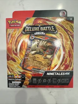 Pokemon Tcg NineTails Ex Deluxe Battle Deck - Image 1