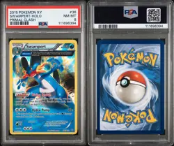 Pokemon Swampert PSA 8 Holo Rare XY Primal Clash 36/160 140HP English TCG - Image 3