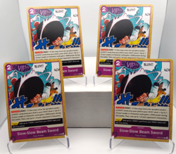 Slow-Slow Beam Sword Playset - OP07-076 x4 - 500 Years in the Future - One Piece - Image 1