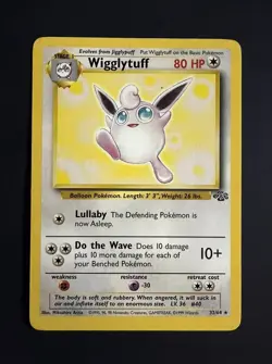 Wigglytuff 32/64 Jungle Rare Pokemon Card - Image 1