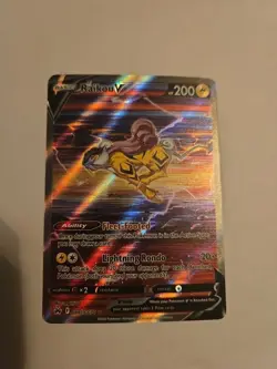 Pokemon TCG Raikou v Crown Zenith Galarian Gallery Full Art Card GG41/GG70 - Image 1