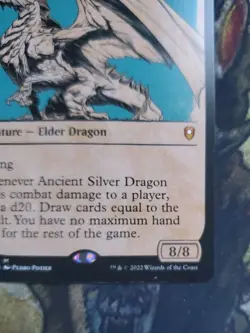 MTG English Ancient Silver Dragon (Showcase) - Image 3