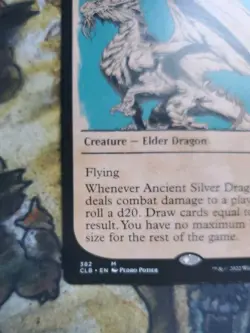 MTG English Ancient Silver Dragon (Showcase) - Image 4