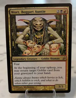 MTG Wort, Boggart, Auntie Lorwyn Regular Card, NM Condition, Magic The Gathering - Image 1