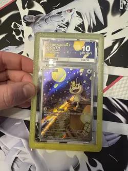 ACE 10 Meowth Gem Pack 3 0207/07 Perfect Ace 10 Label Chinese Graded Card - Image 3