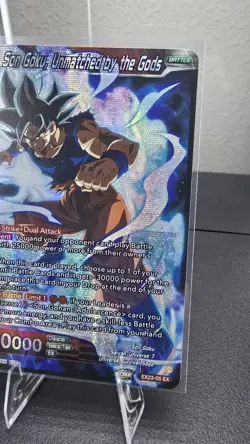Son Goku Unmatched by the Gods EX23-05 Foil Dragon Ball Super Card Game | NM - Image 4