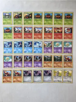 x35 Noble Victories Pokemon Card Lot 2011 Bulk Black White BW PTCG NM - Image 1