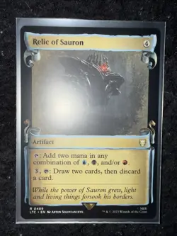 Relic of Sauron (Showcase Scrolls) Commander: LOTR Tales of Middle-Earth Regular - Image 1