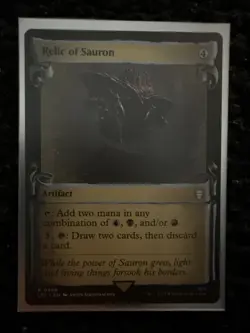Relic of Sauron (Showcase Scrolls) Commander: LOTR Tales of Middle-Earth Regular - Image 2