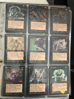Magic the gathering Fallen Empires complete set MTG 1994 - Image 1
