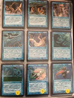 Magic the gathering Fallen Empires complete set MTG 1994 - Image 2