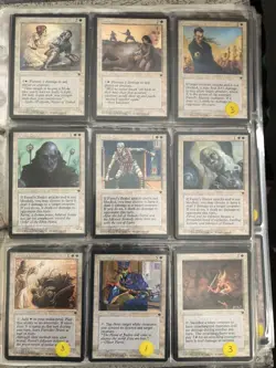 Magic the gathering Fallen Empires complete set MTG 1994 - Image 5