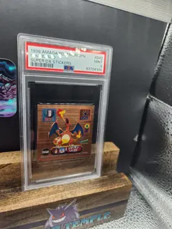 1998 Pokemon Amada Super DX Sticker Charizard #D42 PSA 9 - Image 5