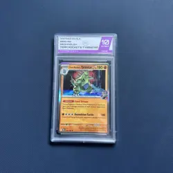 Pokemon Team Rocket's Tyranitar 096/182 Destined Rivals Gem Mint 10 - Image 1