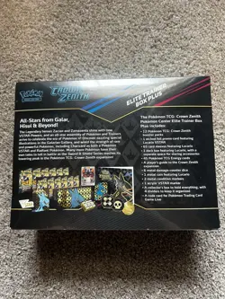 Pokemon Crown Zenith Elite Trainer Box Plus Lucario Pokemon TCG English - Image 2