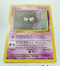 Pokemon TCG Gastly Base Set 50/102 Regular Unlimited Common - Uncirculated - Image 2