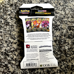 Pokemon TCG Sword & Shield Darkness Ablaze Booster Pack - Grimmsnarl Art - Image 2