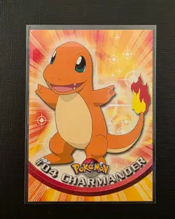 1999 Topps Pokemon Charmander #04 TV Animation Edition Series 1 - Image 1