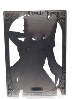 Goddess Story - Silver Metal Waifu Card - Keqing - NUMBERED #/200 - Image 2