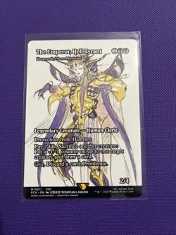 The Emperor, Hell Tyrant (Non-foil) Final Fantasy 0011 Mythic MTG - Image 1