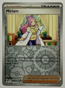 Miriam 179/198 (NM) Reverse Holo Scarlet & Violet: Base Set 2023 Pokemon Card - Image 1