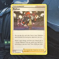 152/203 RAIHAN | UNCOMMON | EVOLVING SKIES POKEMON CARD - Image 1