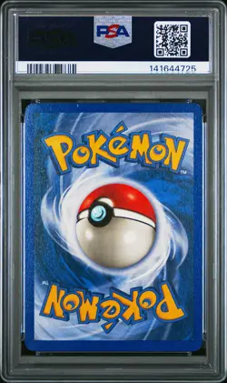2002 POKEMON EXPEDITION #17 MAGBY-REVERSE FOIL PSA 8 - Image 2