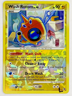 Pokemon Wash Rotom RT5/6 Rising Rivals Reverse Holo Rare HP - Image 1