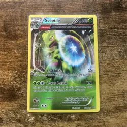 Sceptile Ω Barrier 9/160 XY Primal Clash Stage 2 140 HP Pokemon TCG 2015 - Image 1