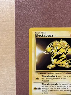 Pokemon TCG Electabuzz Base Set Unlimited Rare Card 20/102 NM / LP Condition - Image 4