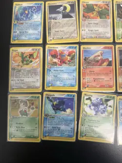 Pokemon TCG Ruby Sapphire, Sandstorm, Dragon Regular Rare Lot Of 22 LP-NM - Image 2