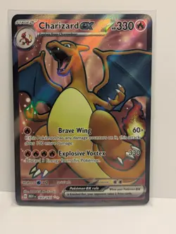 Pokemon TCG - Charizard ex 183/165 - S&V 151 Full Art - NM - Image 1