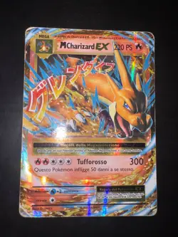 Pokemon Mega Charizard EX Ultra Rara Full Art 13/108 Set Evoluzioni Anno 2016 - Image 1