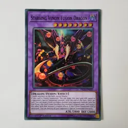 Starving Venom Fusion Dragon - FIGA-EN060 - Super Rare - NM - 1st ed - Yugioh - Image 1