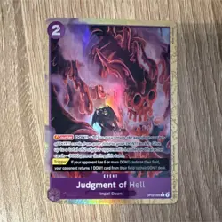 Bandai One Piece CCG Judgment of Hell OP02-089 Holo Event Card Impel Down - Image 1