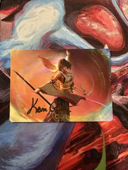 Yuna, Grand Summoner (Gold-Stamped Signature) Art Series: Final Fantasy Regular - Image 1